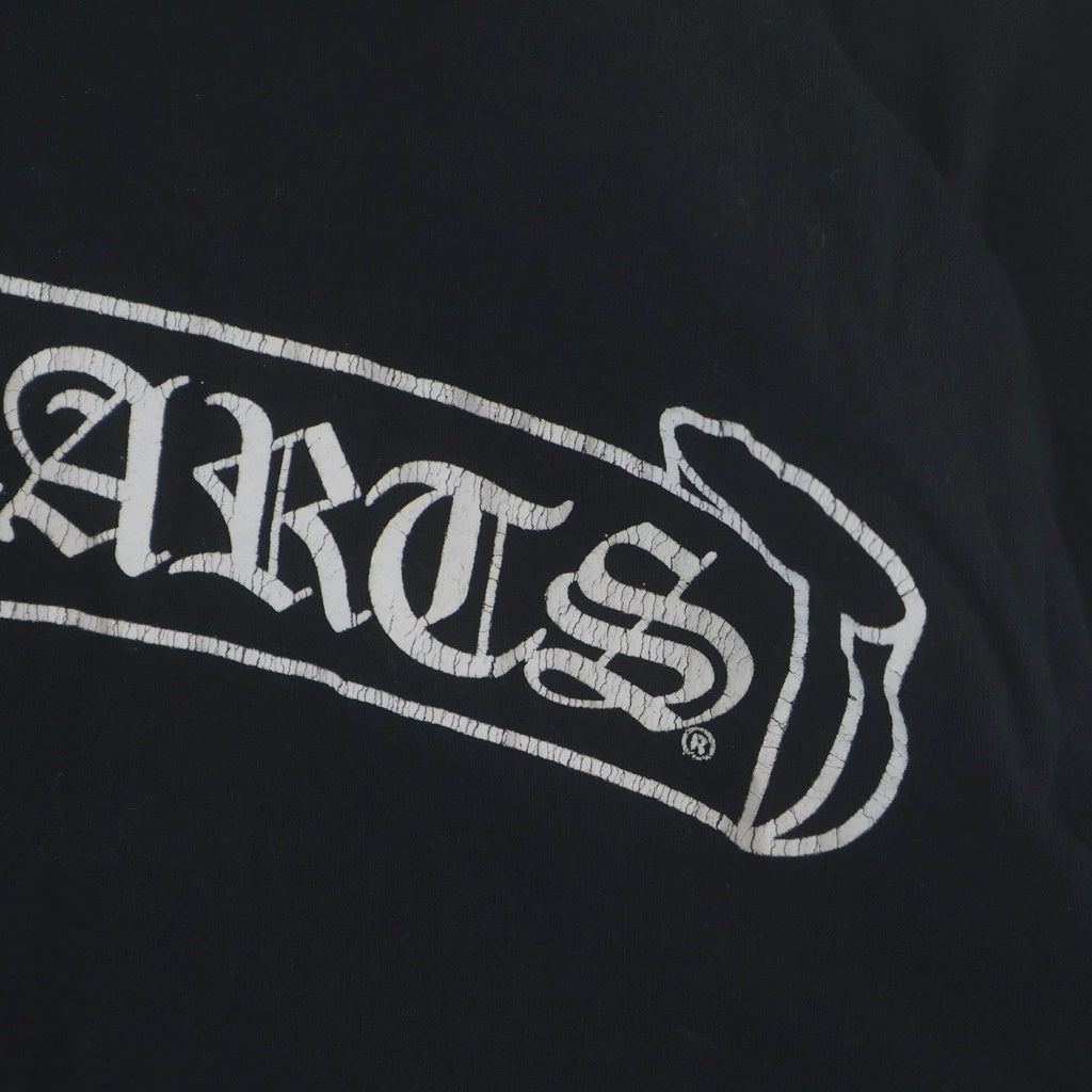 CHROME HEARTS(クロムハーツ) CH L/S T-SHIRT バックスクロールロゴ 長袖Tシャツ ロンT クルーネック カットソー ブラック レディース