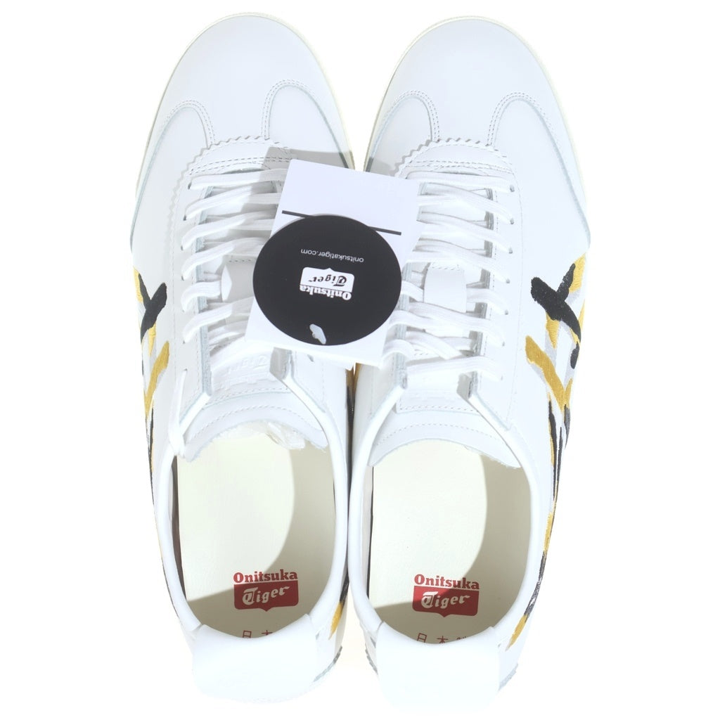 Onitsuka Tiger(オニツカタイガー) Mexico 66 Deluxe メキシコ 66 デラックス ローカットスニーカー ホワイト/ヴィブラントイエロー 1181A578-101 US10/28.0cm