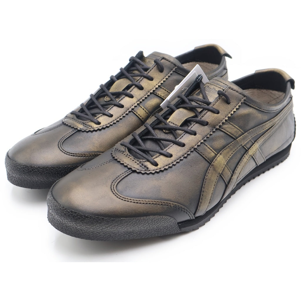 Onitsuka Tiger(オニツカタイガー) Mexico 66 Deluxe メキシコ 66 デラックス ローカットスニーカー ブラック/ゴールド US9 1/2 /27.5cm