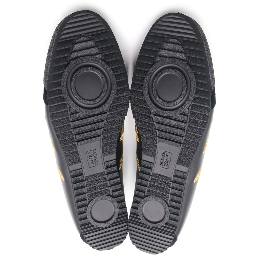 Onitsuka Tiger(オニツカタイガー) Mexico 66 Deluxe メキシコ 66 デラックス ローカットスニーカー ブラック/ゴールド US9 1/2 /27.5cm