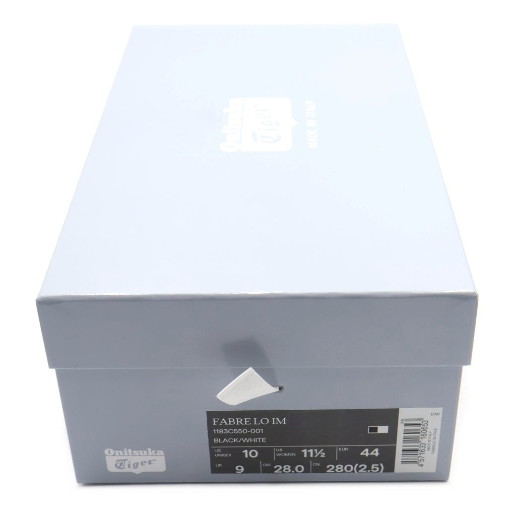 Onitsuka Tiger(オニツカタイガー) Fabre Lo IM ファブレ ローカットスニーカー ダメージ加工 1183C550-001 US10/28.0cm