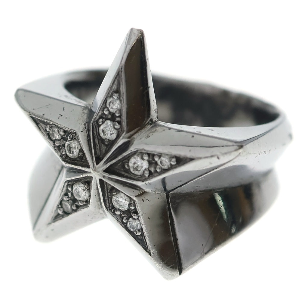 スターリングシルバー　アクセサリー　指輪　リング SJX(エスジェイエックス) スターリング シルバー925 ダイヤ0.08ct 指輪