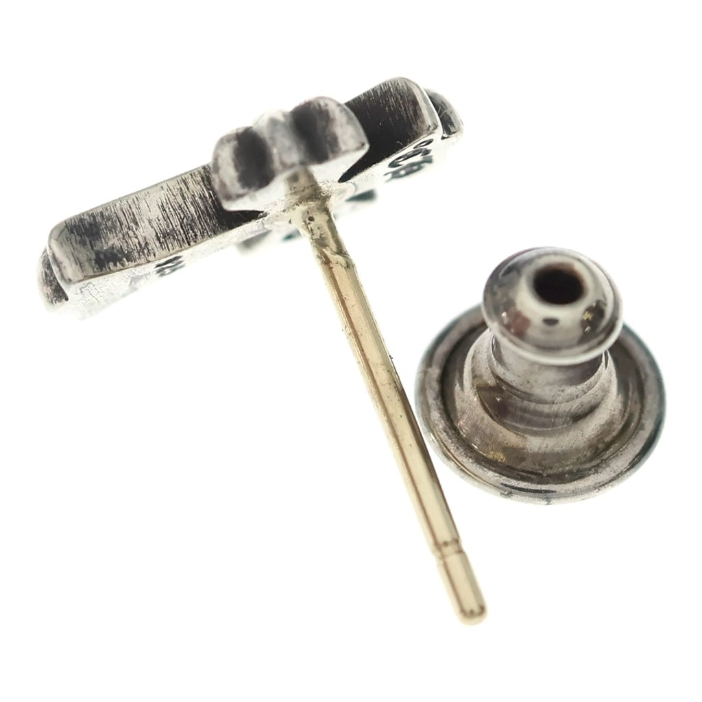 CHROME HEARTS(クロムハーツ) CH CRSS 2 FAT CHクロスファット スタッドピアス シルバー BCA092