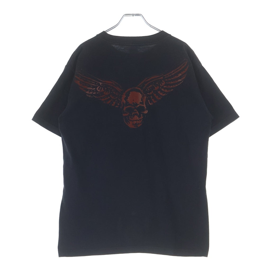 CHROME HEARTS(クロムハーツ) OLD FOTI オールド フォティマハリアプリント 半袖Tシャツ カットソー ブラック/レッド