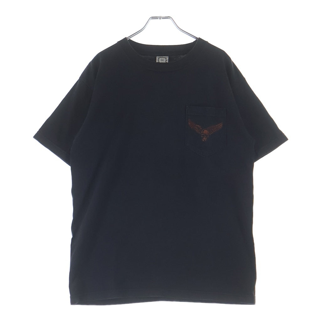 CHROME HEARTS(クロムハーツ) OLD FOTI オールド フォティマハリアプリント 半袖Tシャツ カットソー ブラック/レッド