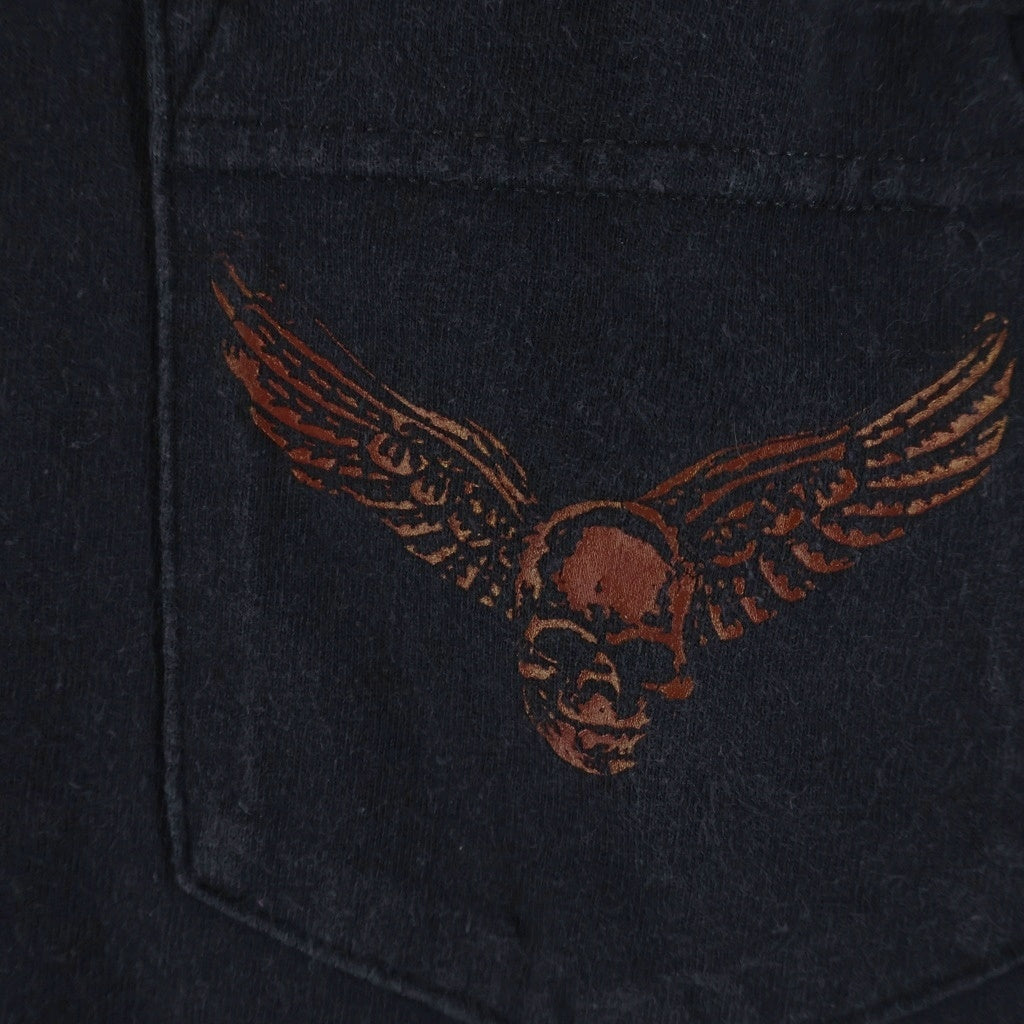 CHROME HEARTS(クロムハーツ) OLD FOTI オールド フォティマハリアプリント 半袖Tシャツ カットソー ブラック/レッド
