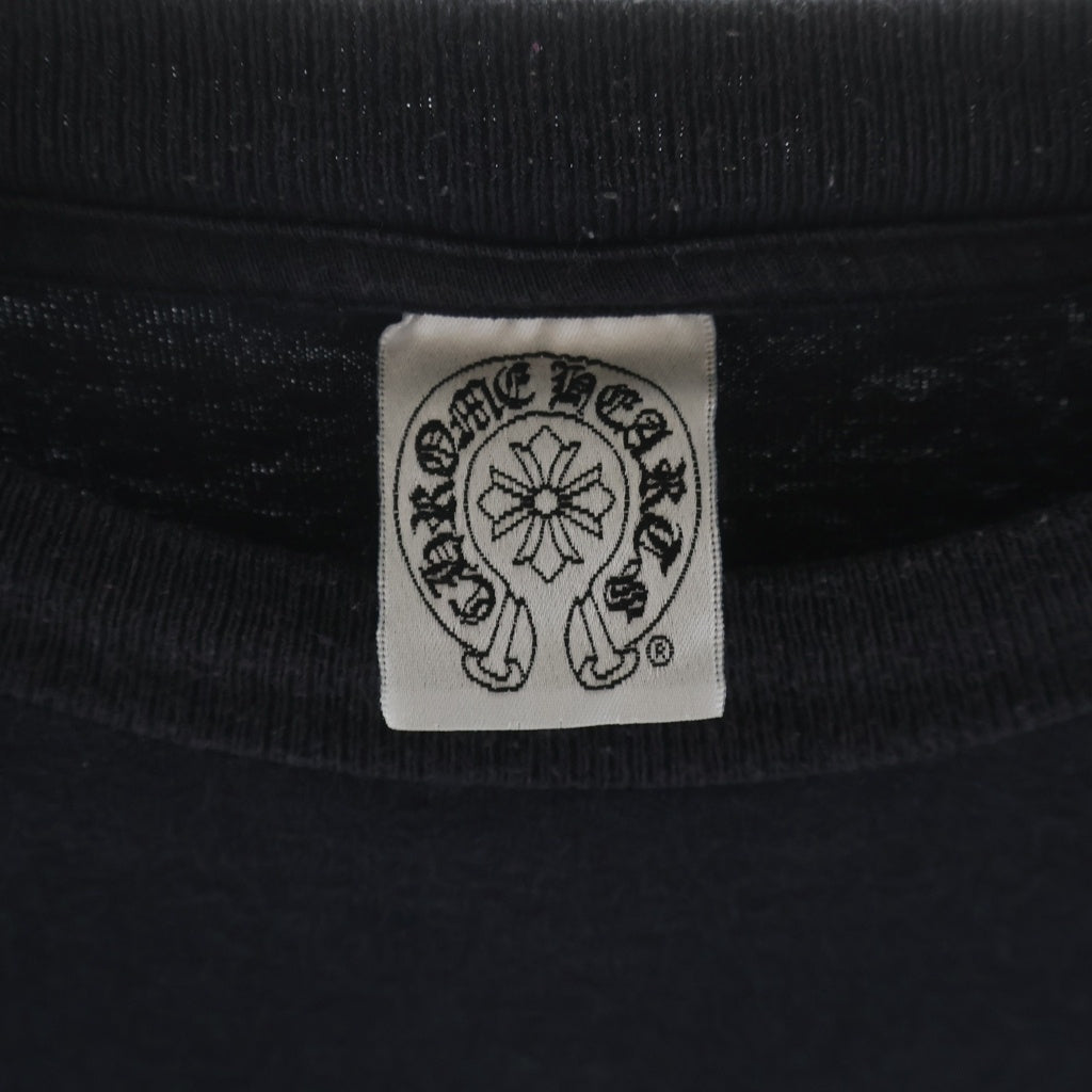 CHROME HEARTS(クロムハーツ) OLD FOTI オールド フォティマハリアプリント 半袖Tシャツ カットソー ブラック/レッド