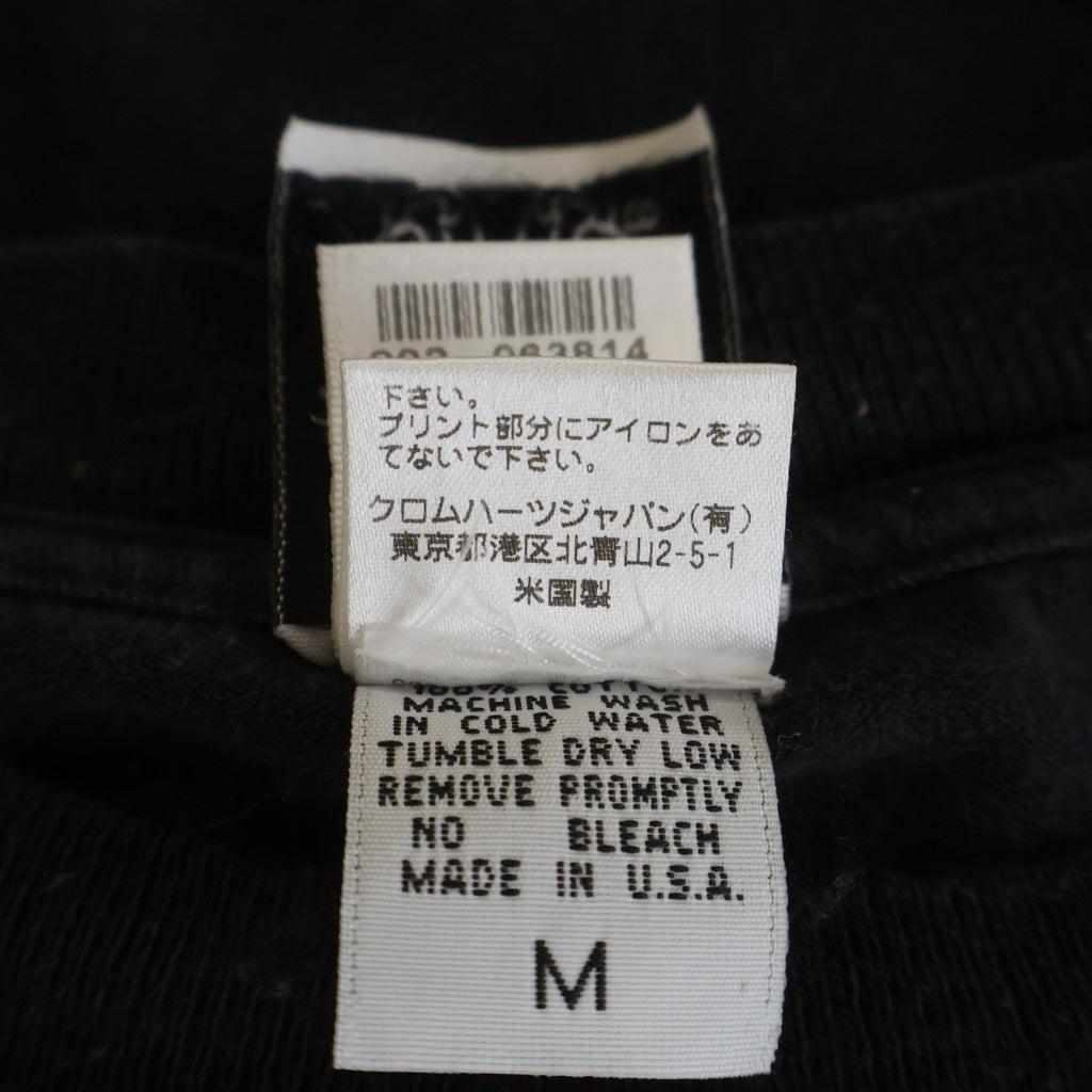 CHROME HEARTS(クロムハーツ) OLD FOTI オールド フォティマハリアプリント 半袖Tシャツ カットソー ブラック/レッド