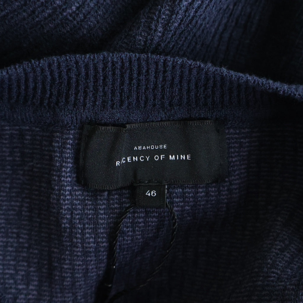 RECENCY OF MINE(リーセンシーオブマイン) ニット セーター 半袖Tシャツ 0048-80-41001 ネイビー