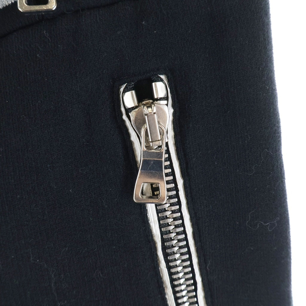 BALMAIN(バルマン) 18AW バイカー ジップ トラックパンツ W8H5584J093 ブラック