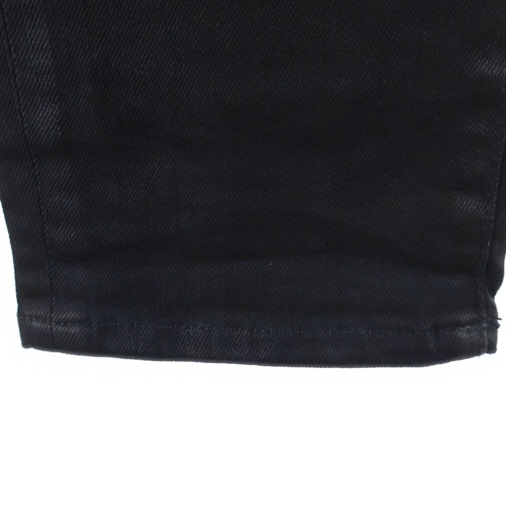 BALMAIN(バルマン) コーティング スキニーパンツ デニム T548 B363 ブラック