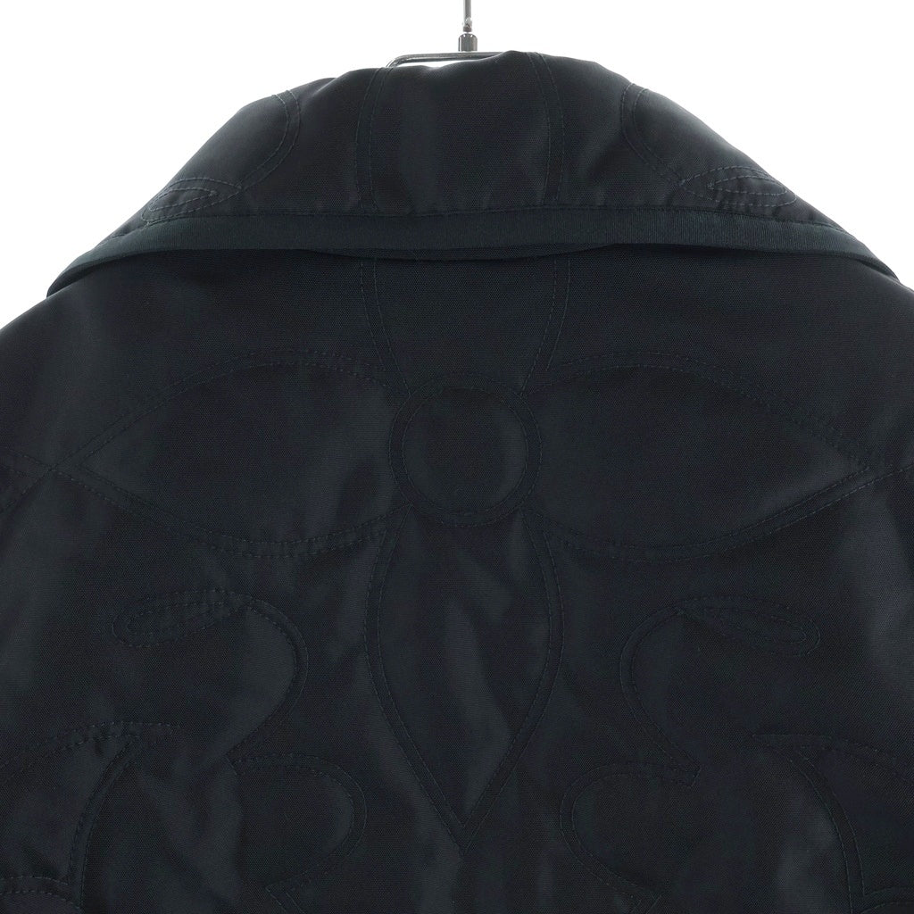 LOUIS VUITTON(ルイヴィトン) 24AW ターコイズボタン キルテッド オーバーシャツ ジャケット ブラック RM242M LKK HRB63E
