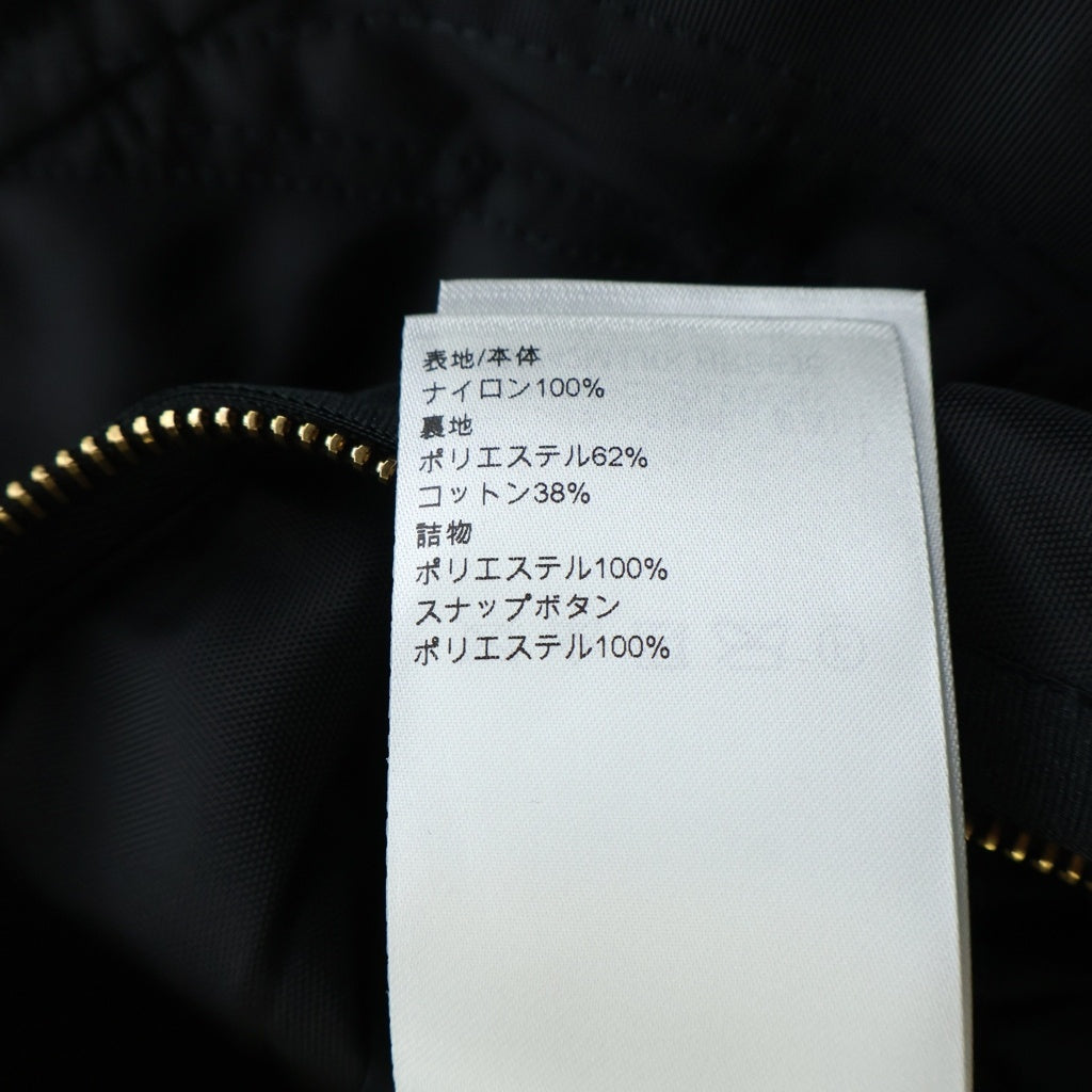 LOUIS VUITTON(ルイヴィトン) 24AW ターコイズボタン キルテッド オーバーシャツ ジャケット ブラック RM242M LKK HRB63E