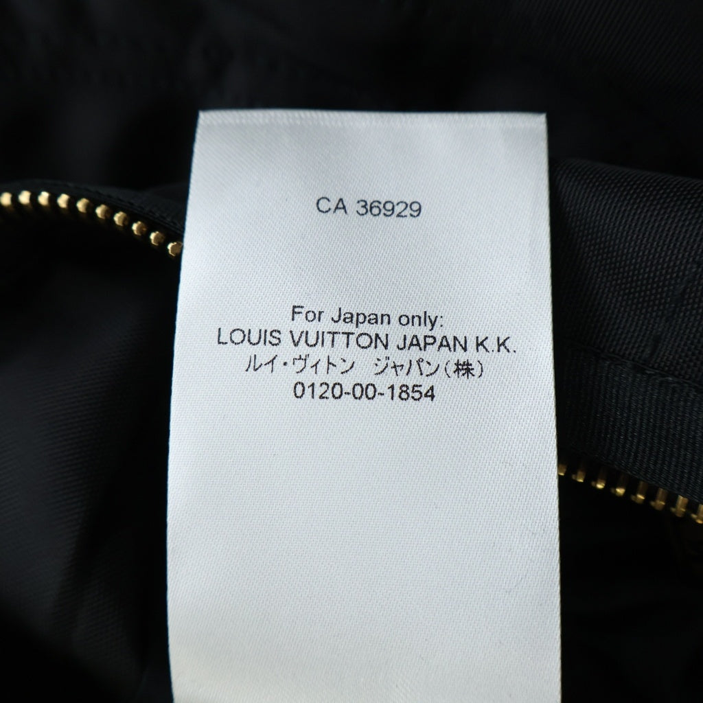 LOUIS VUITTON(ルイヴィトン) 24AW ターコイズボタン キルテッド オーバーシャツ ジャケット ブラック RM242M LKK HRB63E