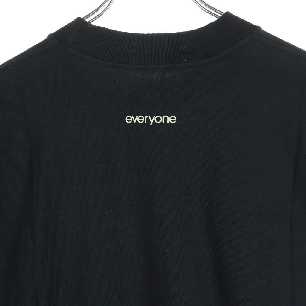 everyone(エブリワン) everyone loves MARENCO Stamp Short Sleeve Tee Shirt by j.30000 Black 半袖Tシャツ カットソー ブラック