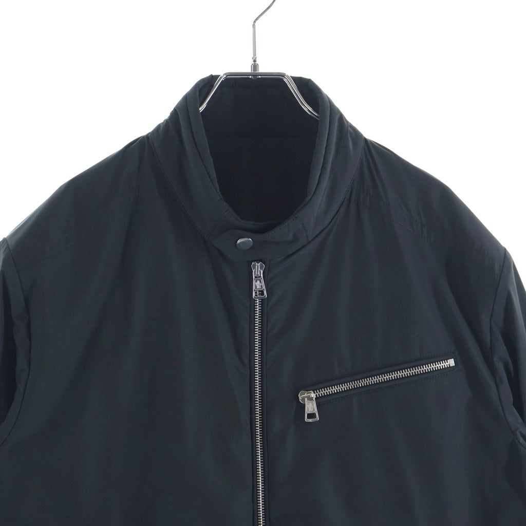 MONCLER(モンクレール) Drome Biker Long Sleeve Jacket I10911A00126 ドローム バイカー ロングスリーブ ジャケット ブラック