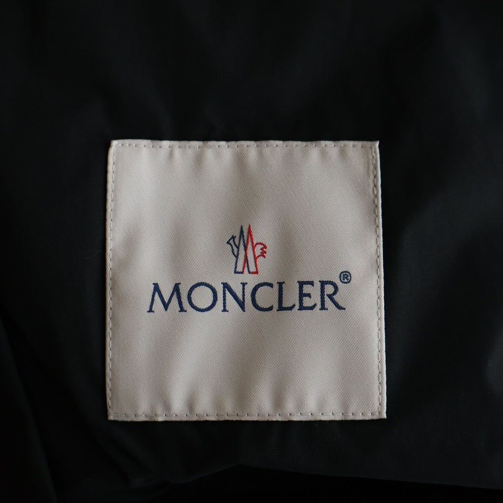 MONCLER(モンクレール) Drome Biker Long Sleeve Jacket I10911A00126 ドローム バイカー ロングスリーブ ジャケット ブラック