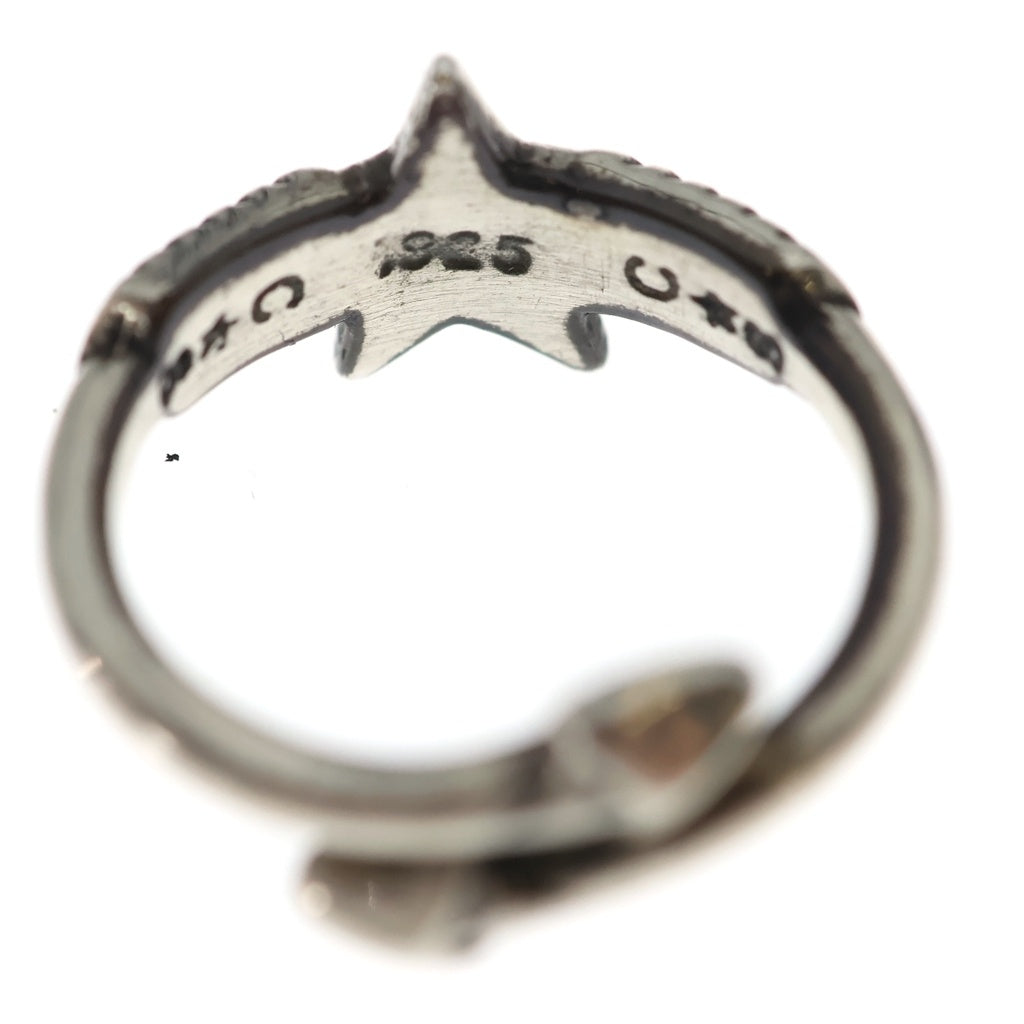 CODY SANDERSON(コディーサンダーソン) Double Arrow Small Star Ring スターリング シルバー レディース