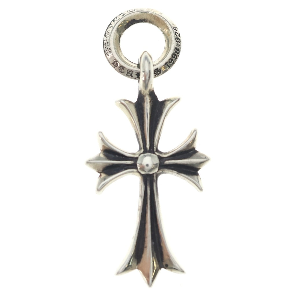 CHROME HEARTS(クロムハーツ) TINY CH CROSS タイニーCHクロス チャーム ネックレストップ シルバー BCA382