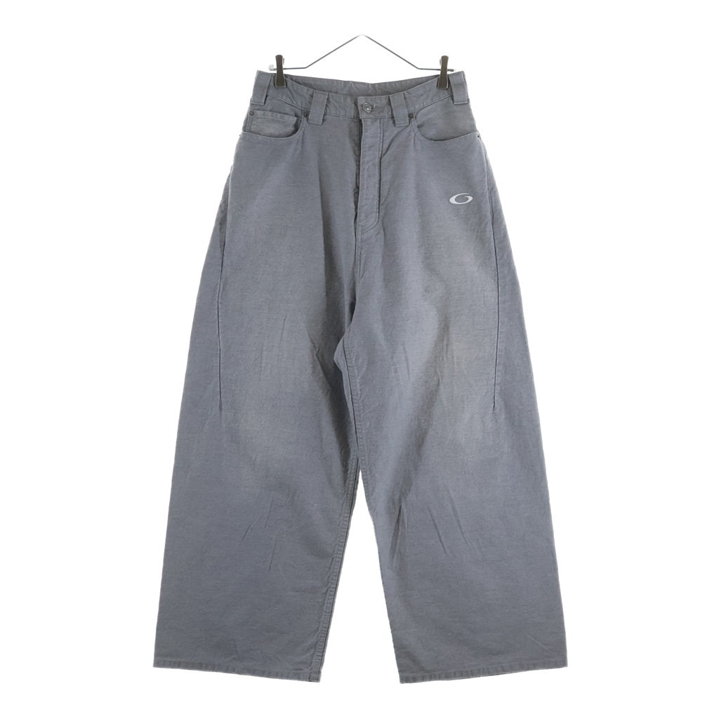 BALENCIAGA(バレンシアガ) TROMPE-LOEIL DENIM TROUSERS IN SOFT GRAY トロンプルイユ デニムトラウザーズ デニムパンツ 838695 TSWB3