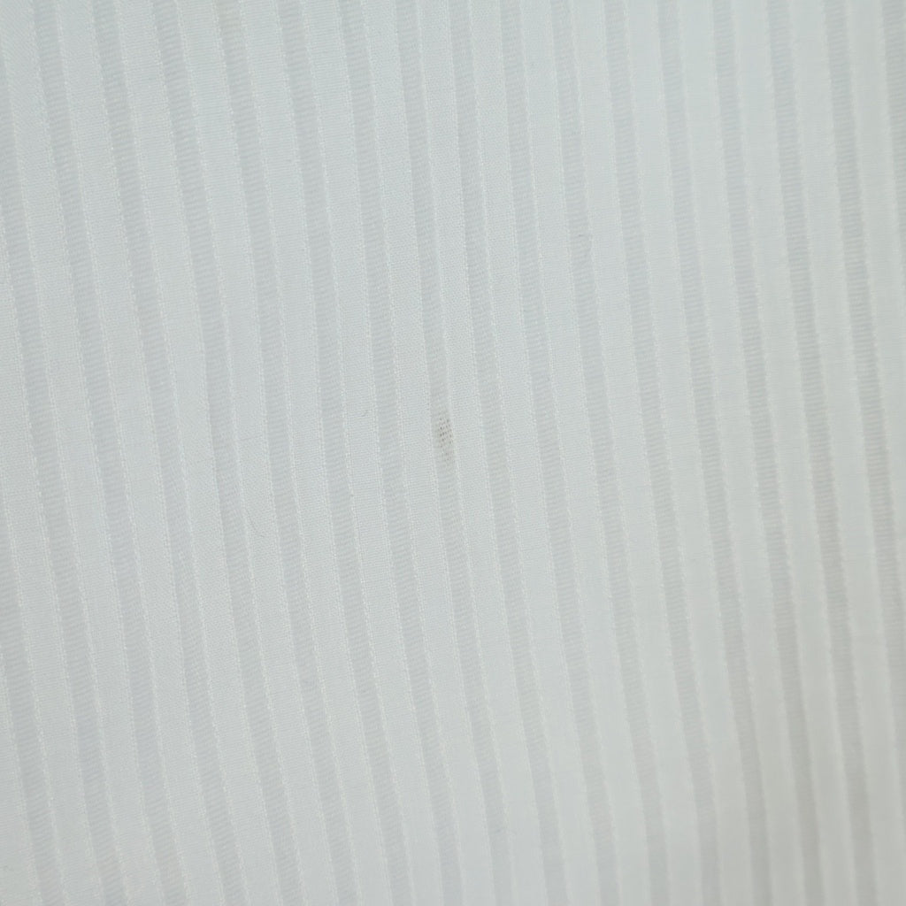 NO BRAND(ノーブランド) BOURRIENNE Paris X プルオーバー コットンストライプシャツ ホワイト 3303240300004