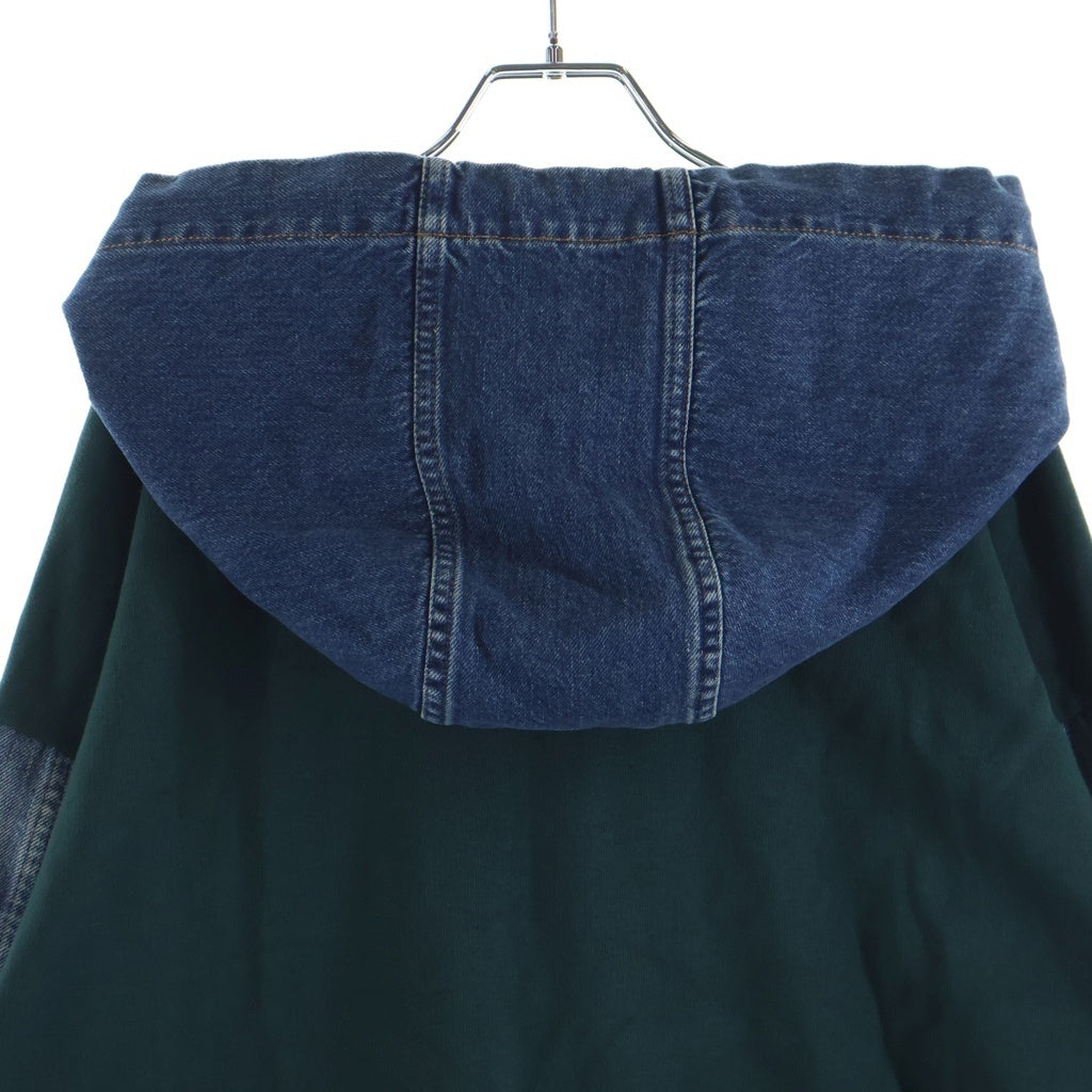 LOUIS VUITTON(ルイヴィトン) 22AW デニム切替ジップアップパーカー RM222 IHN HNY83W