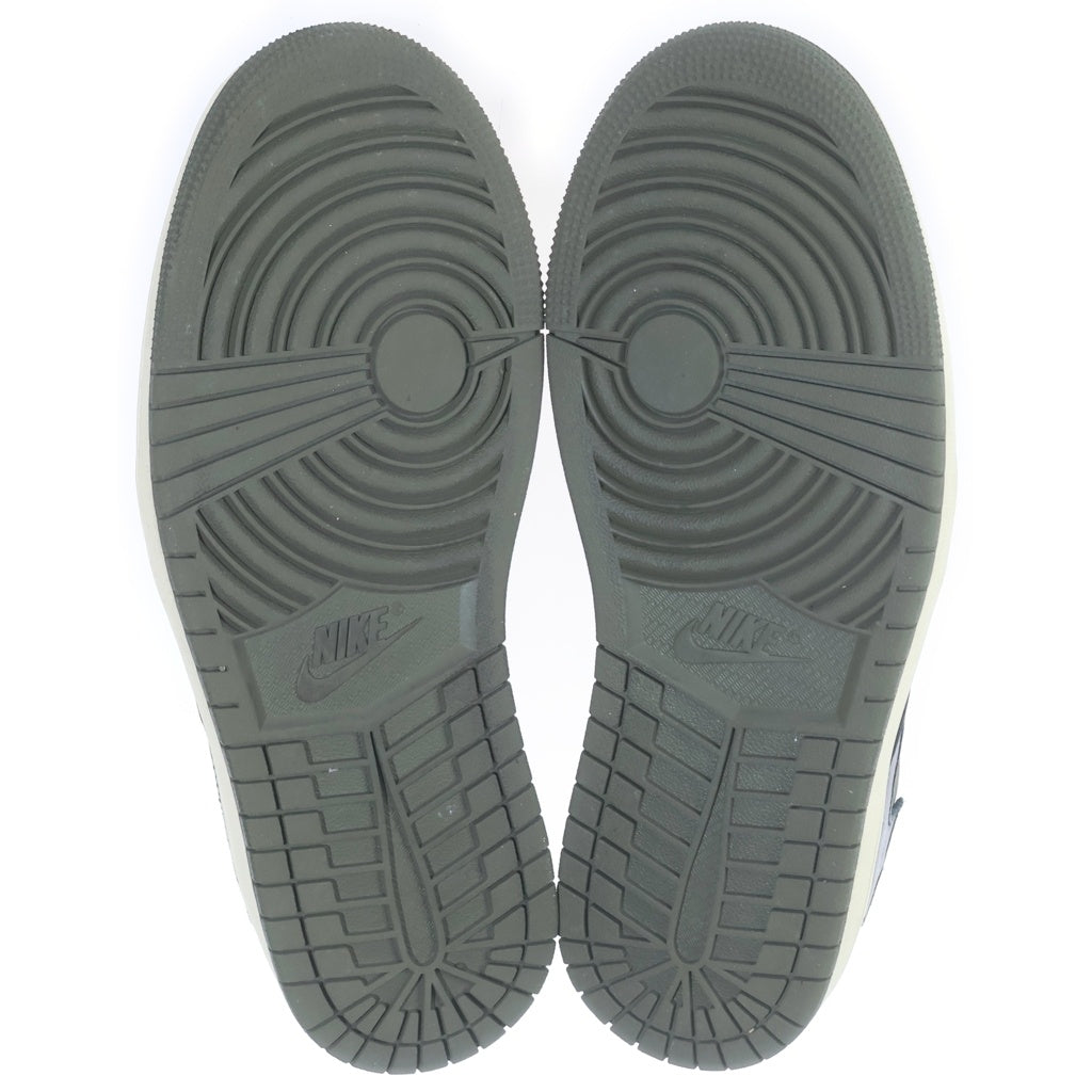 NIKE(ナイキ) ×TRAVIS SCOTT AIR JORDAN 1 LOW OG REVERSE OLIVE トラヴィススコット エアジョーダン1 リバース オリーブ ローカットスニーカー US7.5/25.5cm DM7866-200