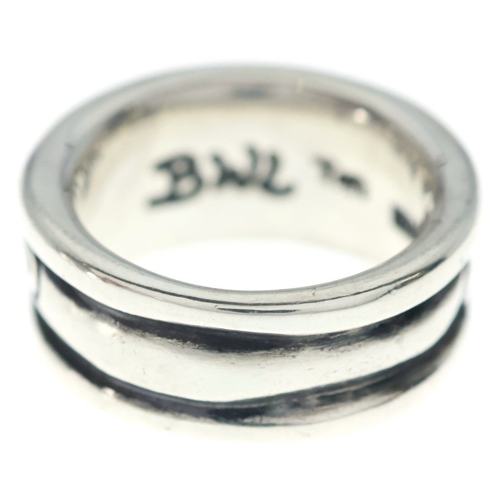 Bill Wall Leather/BWL(ビルウォールレザー) WAVE CHANNEL RING ウエーブチャンネルリング シルバー