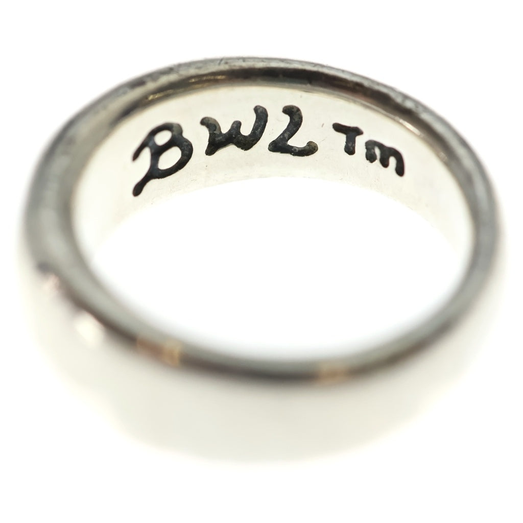 Bill Wall Leather/BWL(ビルウォールレザー) SMOOTH“C“CROSS スムースCクロスリング シルバー
