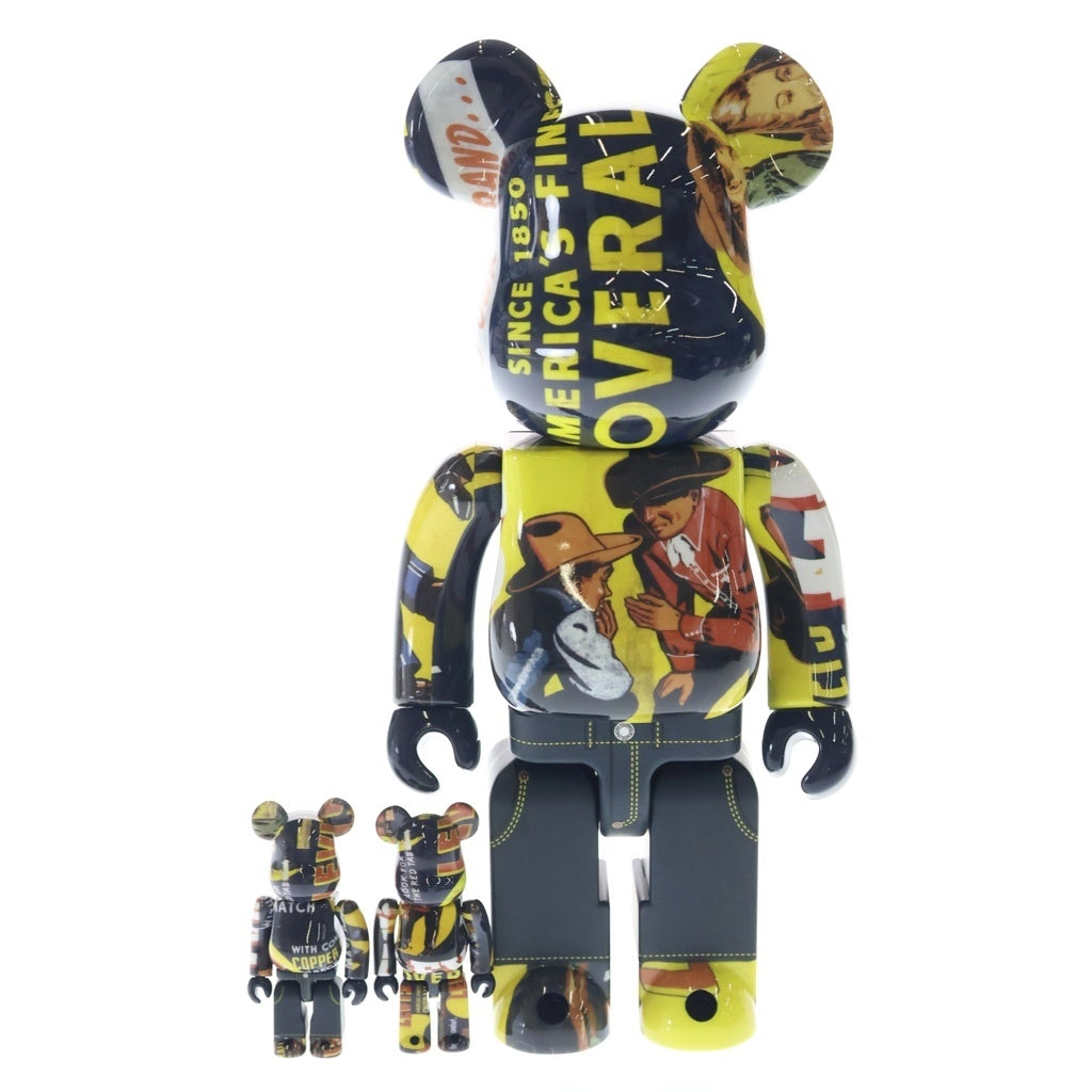 MEDICOM TOY(メディコムトイ) BE@RBRICK x Levi's BANNER 100%&400% ベアブリック リーバイス フィギュア