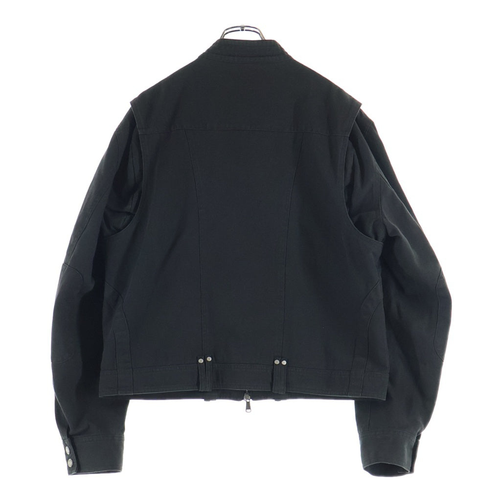 VACANT Archive(ベイカントアーカイブ) VACANT Archive ベイカントアーカイブ 25AW LEWIS RIDER EYELET JACKET ルイス ライダー アイレット ジャケット ブラック
