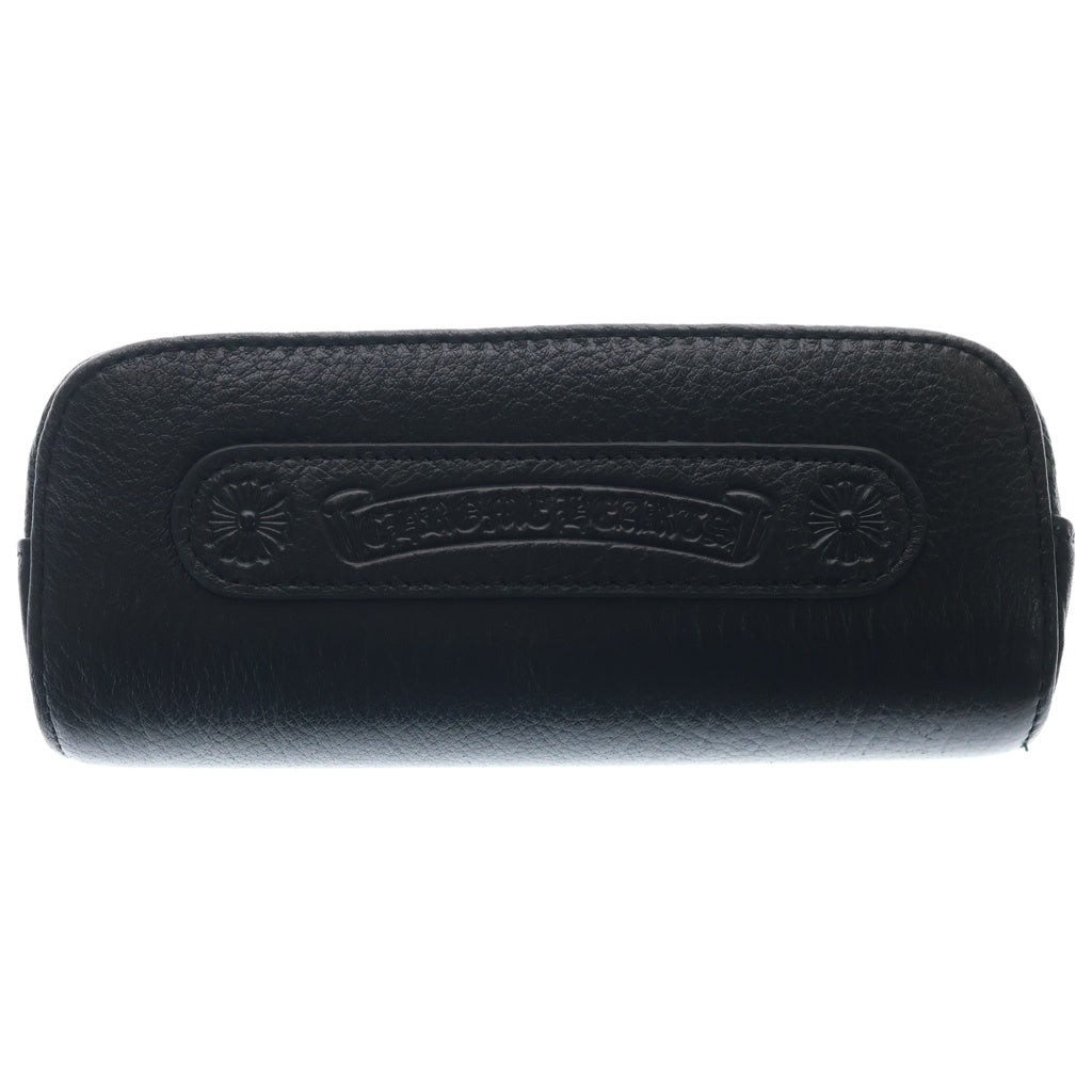 CHROME HEARTS(クロムハーツ) SLUNTRADICTION 2 CHプラス テンプル ハーフリム ウエリントン アイウェア 眼鏡 ブラウン/ゴールド
