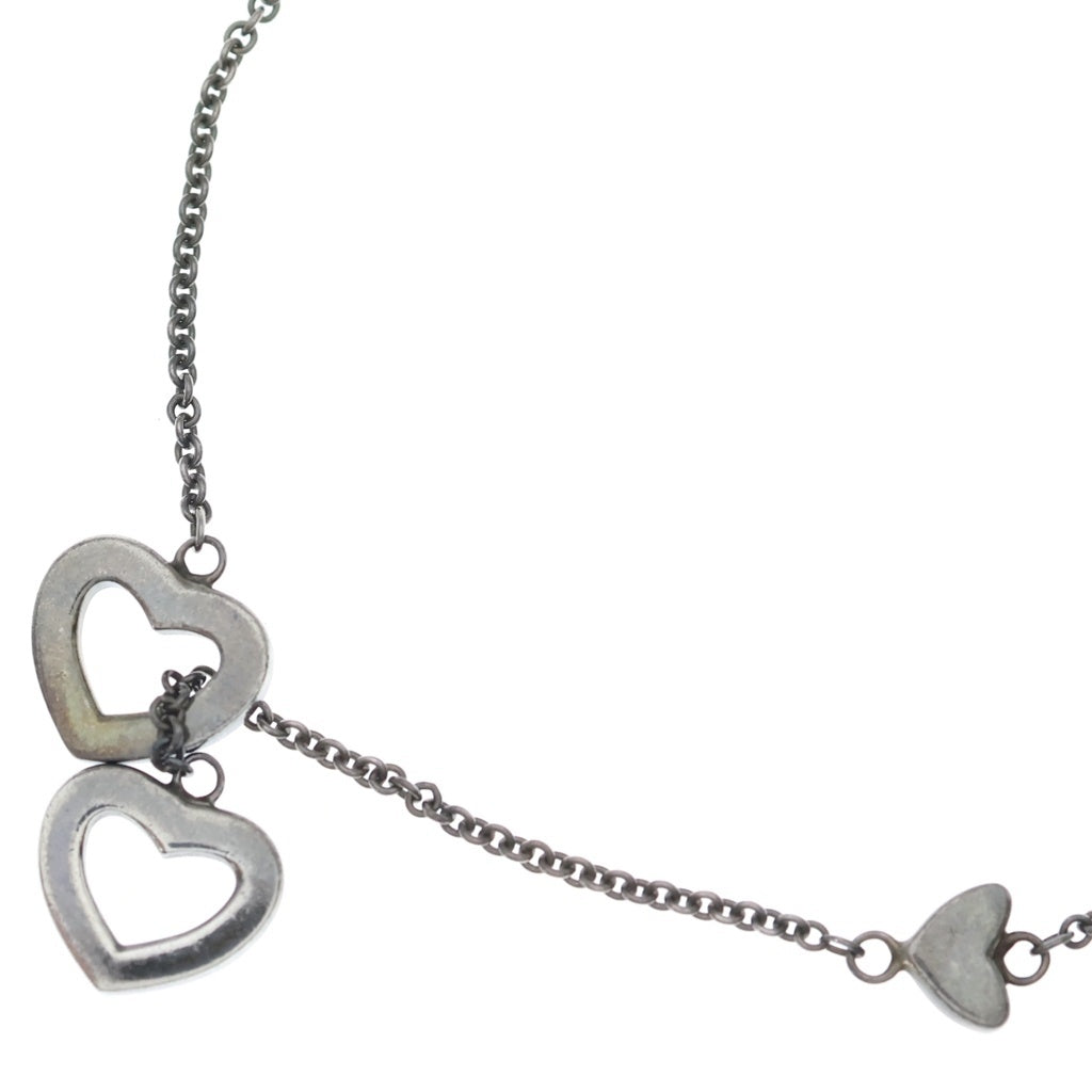 TIFFANY & Co.(ティファニー) ハートリンク ラリアット ネックレス シルバー レディース