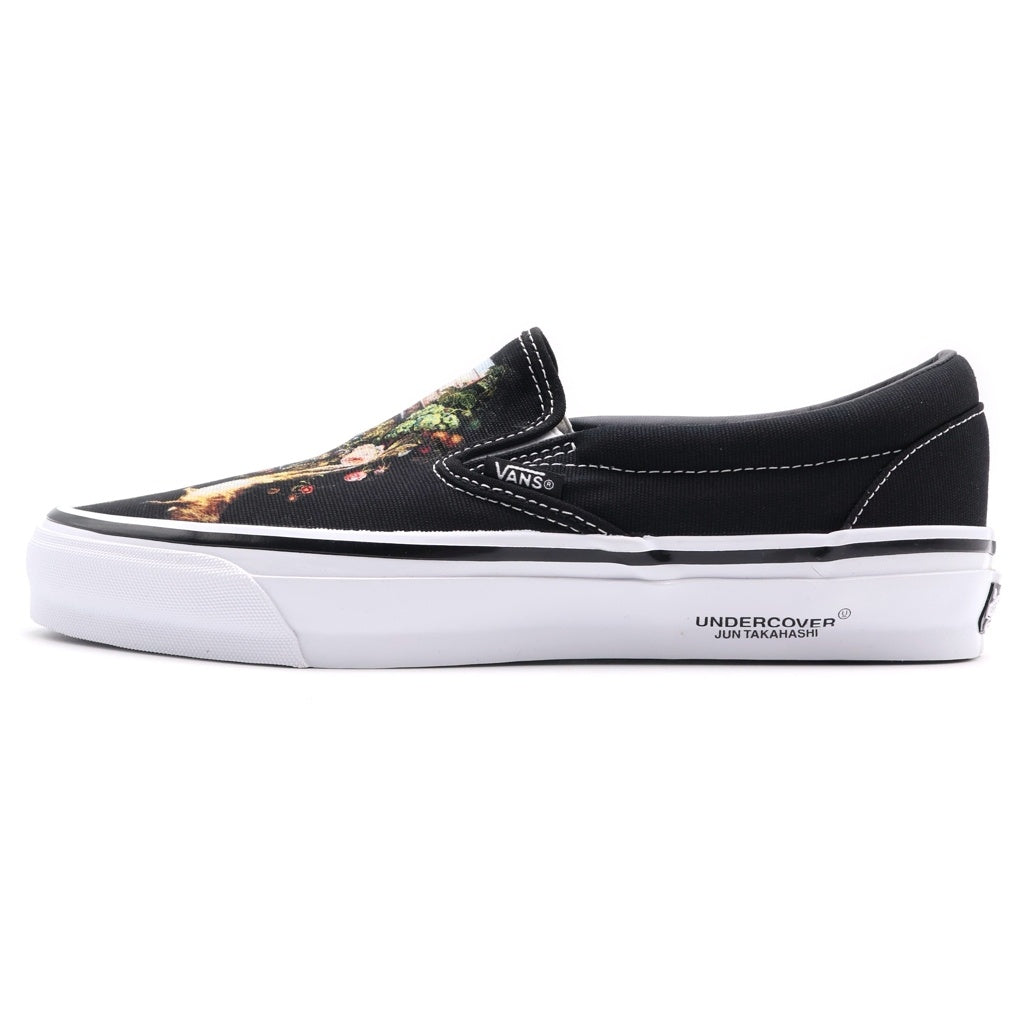 UNDERCOVER(アンダーカバー) ×OTW by Vans Classic Slip-on 98 EMMA総柄 BLACK US8.5/26.5cm ブラック スリッポン UC1F4F06