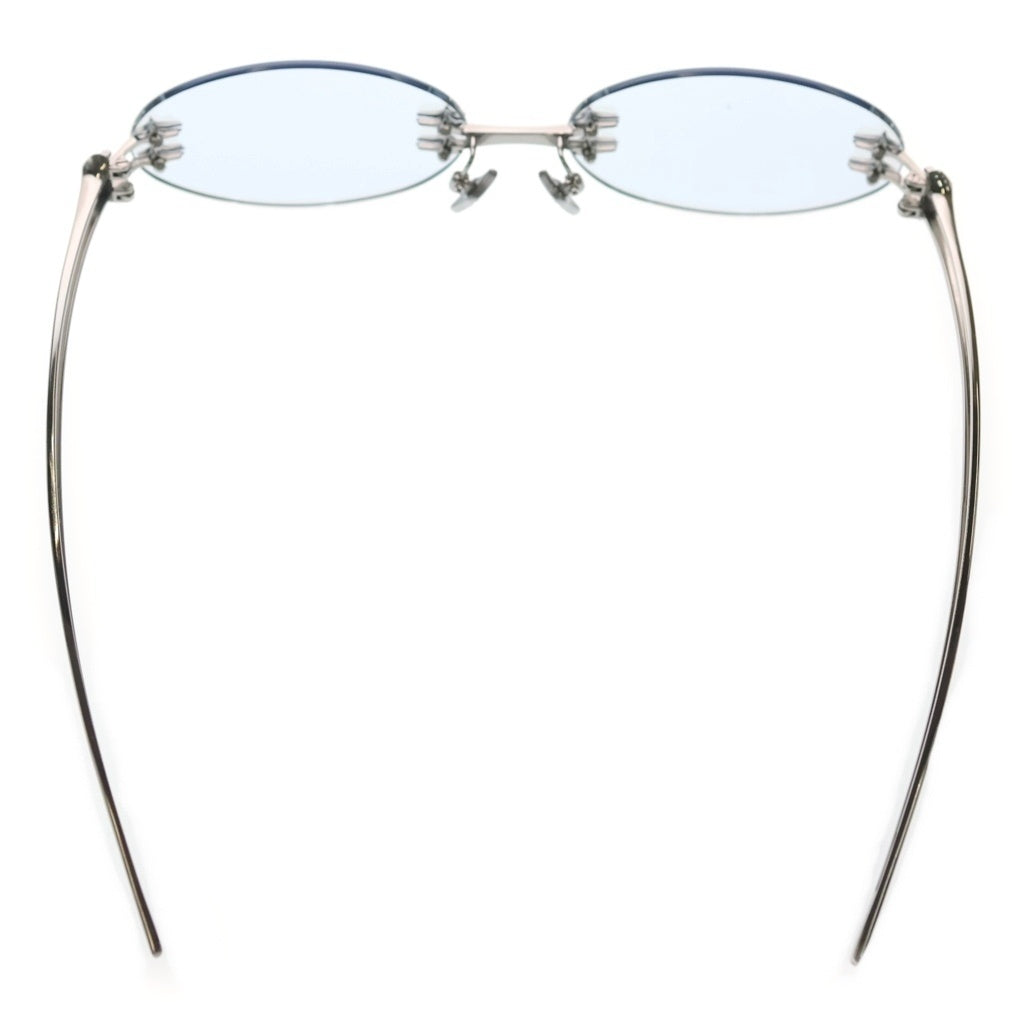 GENTLE MONSTER(ジェントルモンスター) NODE sunglasses リムレスサングラス アイウェア シルバー
