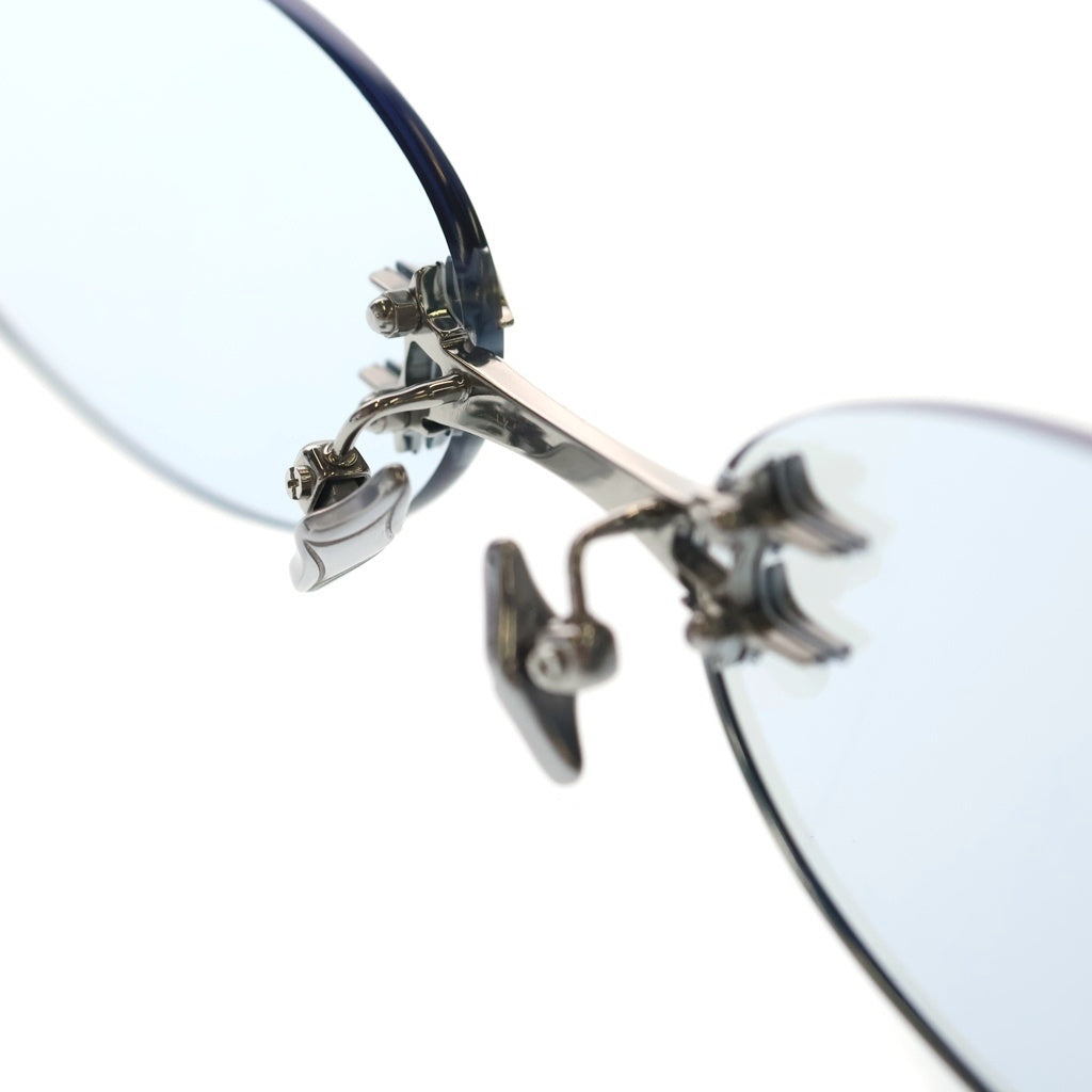 GENTLE MONSTER(ジェントルモンスター) NODE sunglasses リムレスサングラス アイウェア シルバー