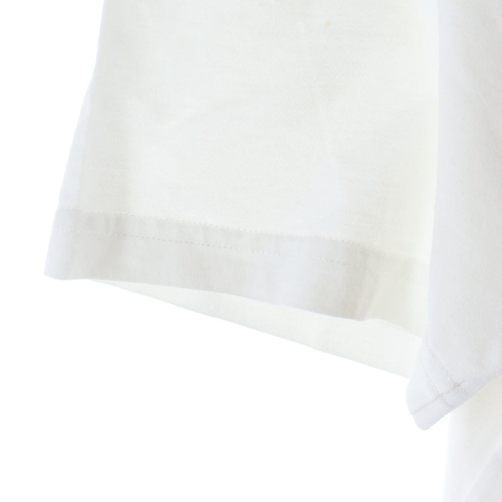 DIOR(ディオール) Logo Embroidered 733J603W2110 フロント刺繍 半袖Tシャツ カットソー ホワイト