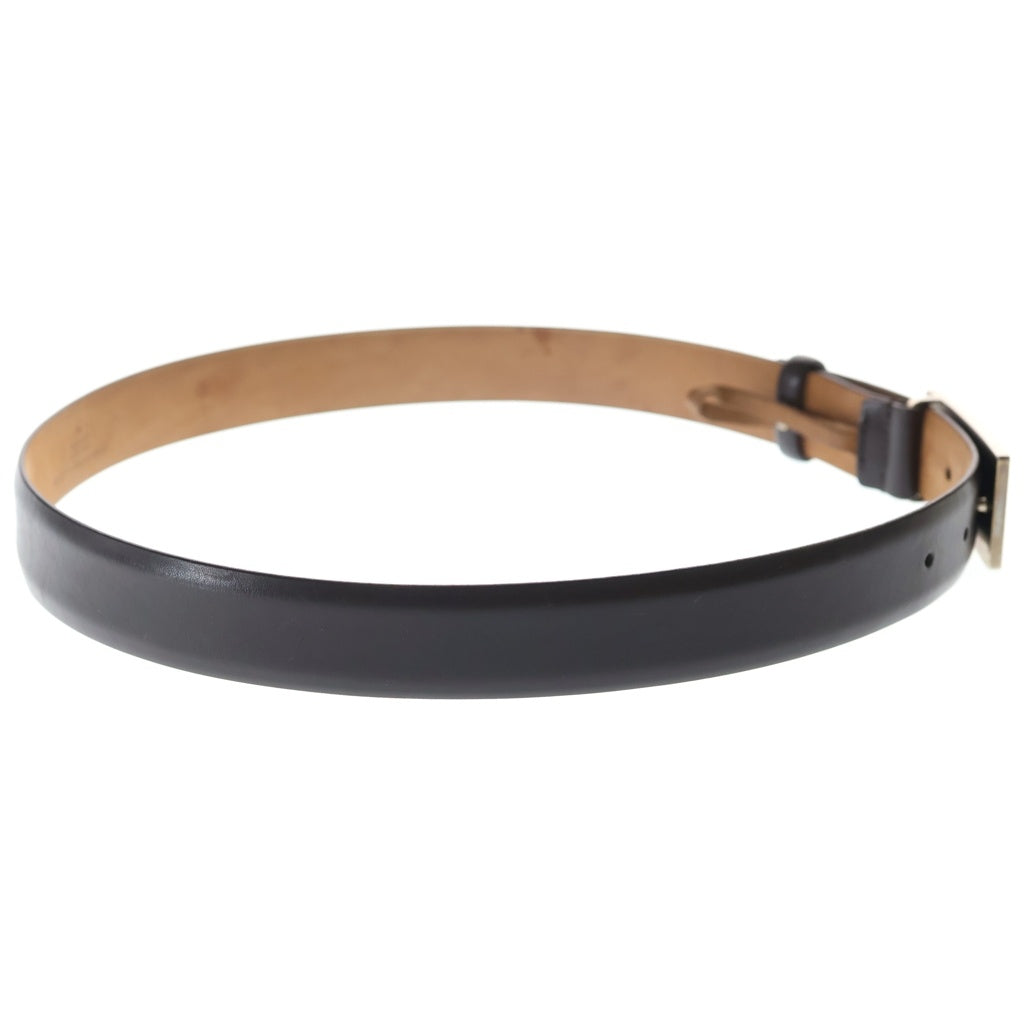 GUCCI(グッチ) GG LOGO BELT 181475 GGロゴ レザーベルト ブラウン