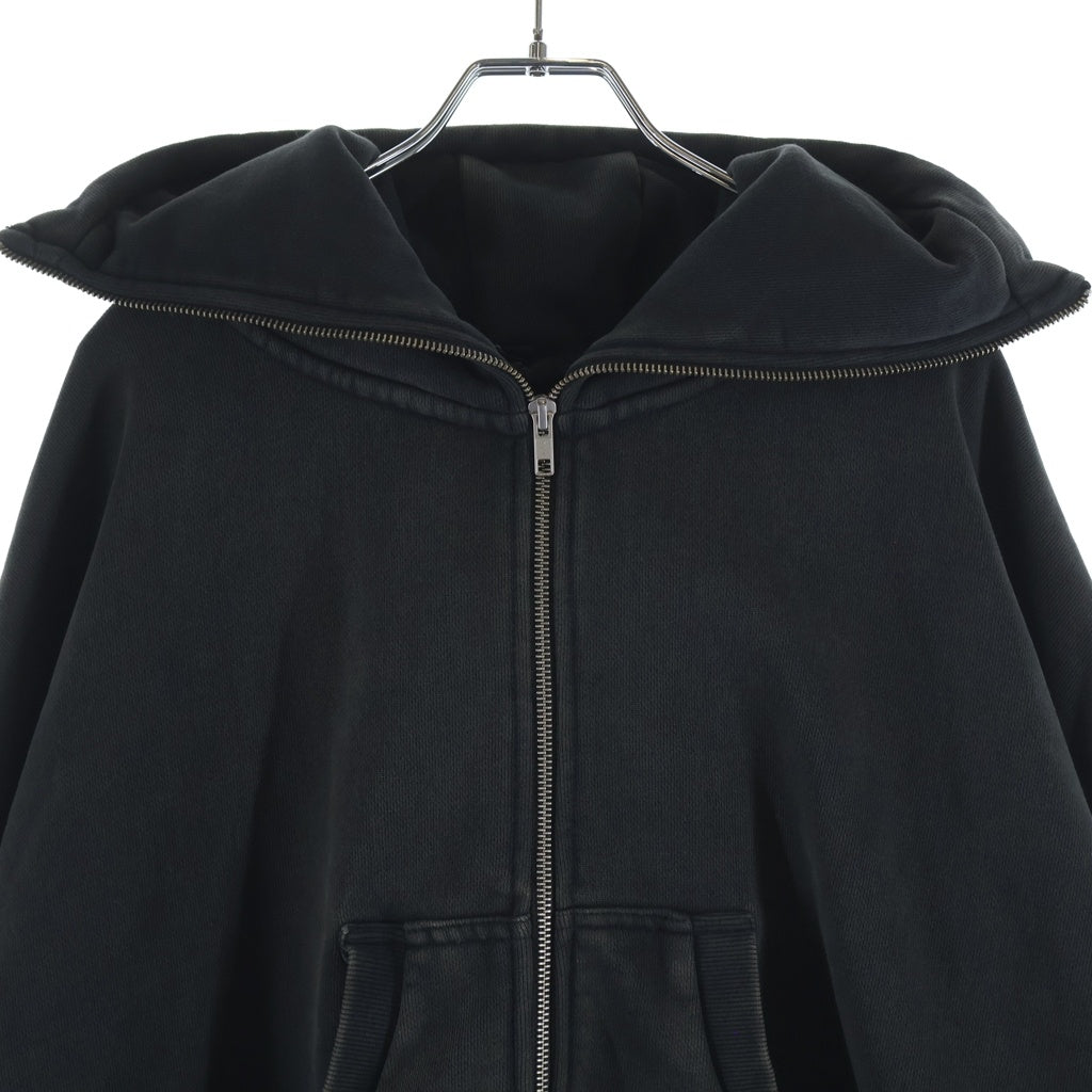 entire studios(エンタイア スタジオ) FULL ZIP HOODIE ES2106 フルジップアップ フーディー パーカー グレー