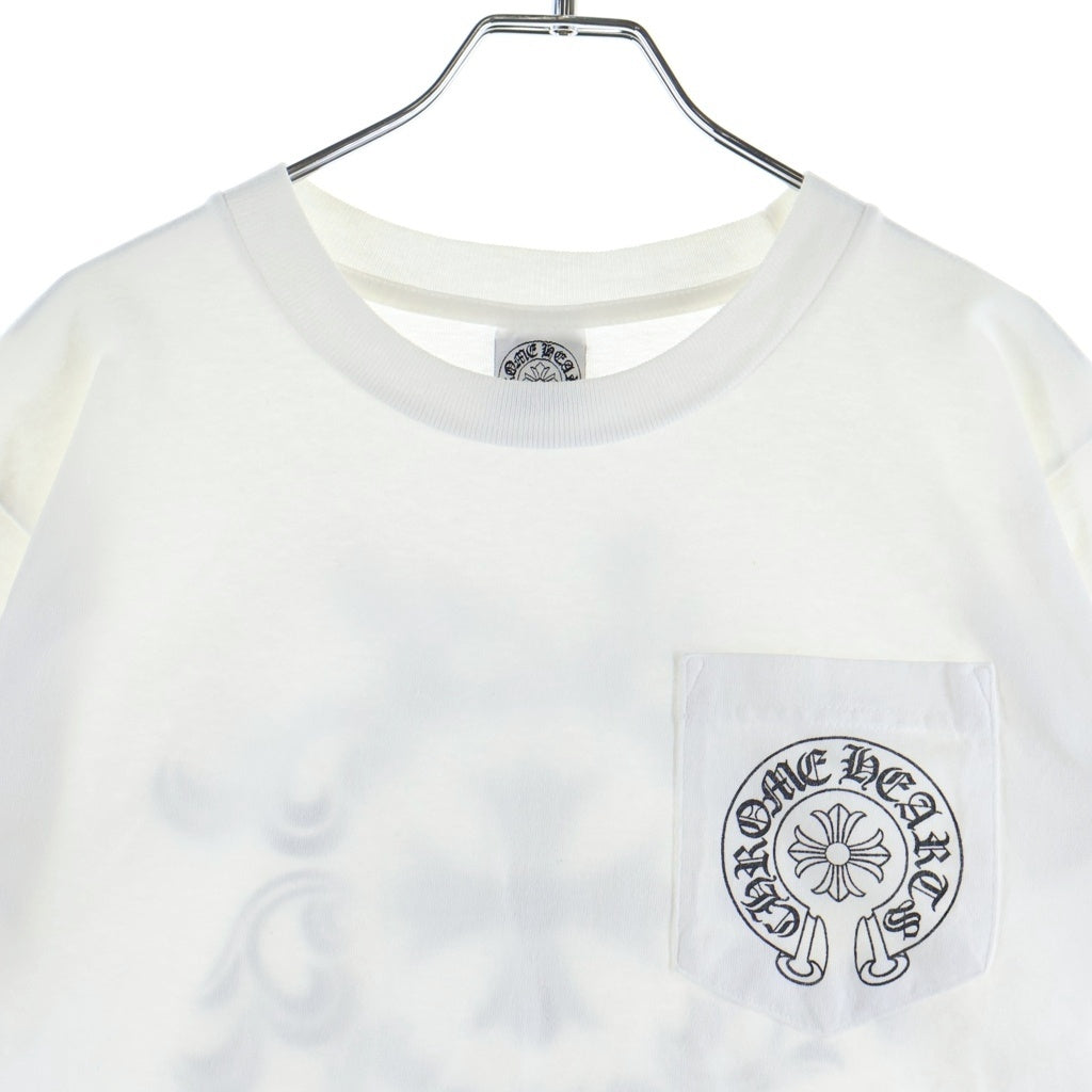 CHROME HEARTS(クロムハーツ) OLD Honolulu CHプラス TEE オールド ホノルル限定 バッグCHプラス 半袖Tシャツ カットソー ホワイト