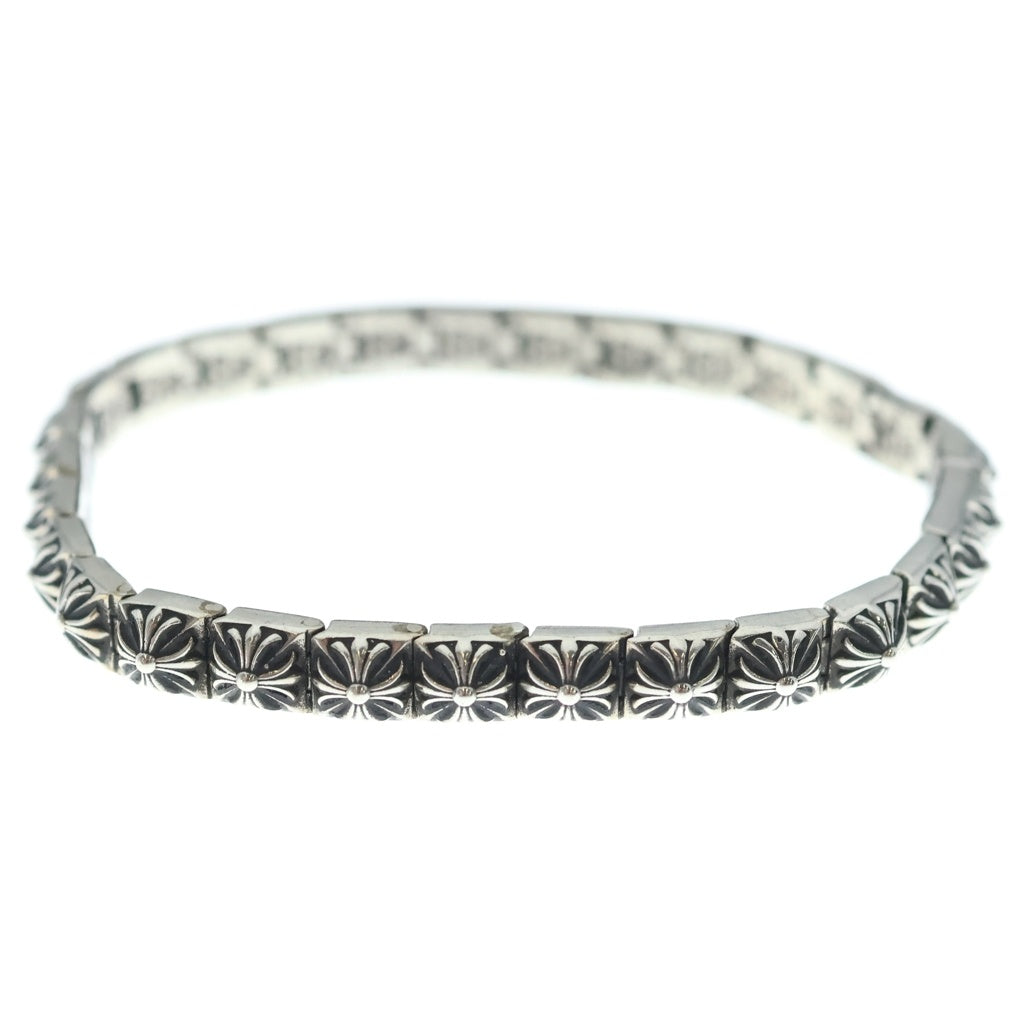 CHROME HEARTS(クロムハーツ) PYRAMID PLS LNK 1/4 BRACELET 29LINK ピラミッドプラスリンク ブレスレット シルバー