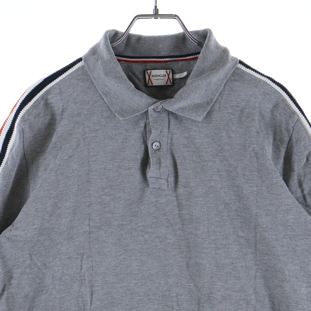 MONCLER GAMME BLEU(モンクレール・ガム・ブルー) MAGLIA POLO ポロシャツ D13918319800 グレー