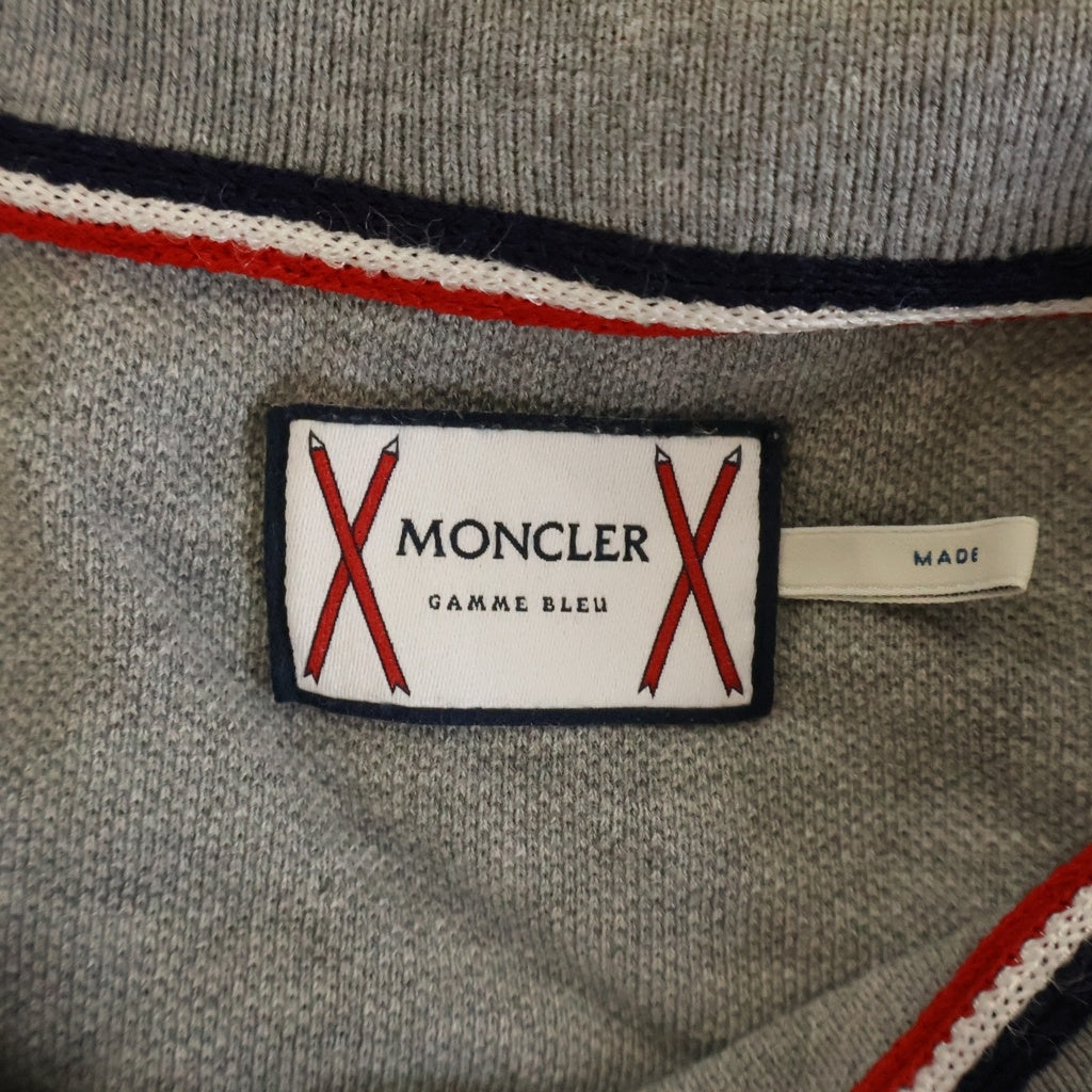 MONCLER GAMME BLEU(モンクレール・ガム・ブルー) MAGLIA POLO ポロシャツ D13918319800 グレー
