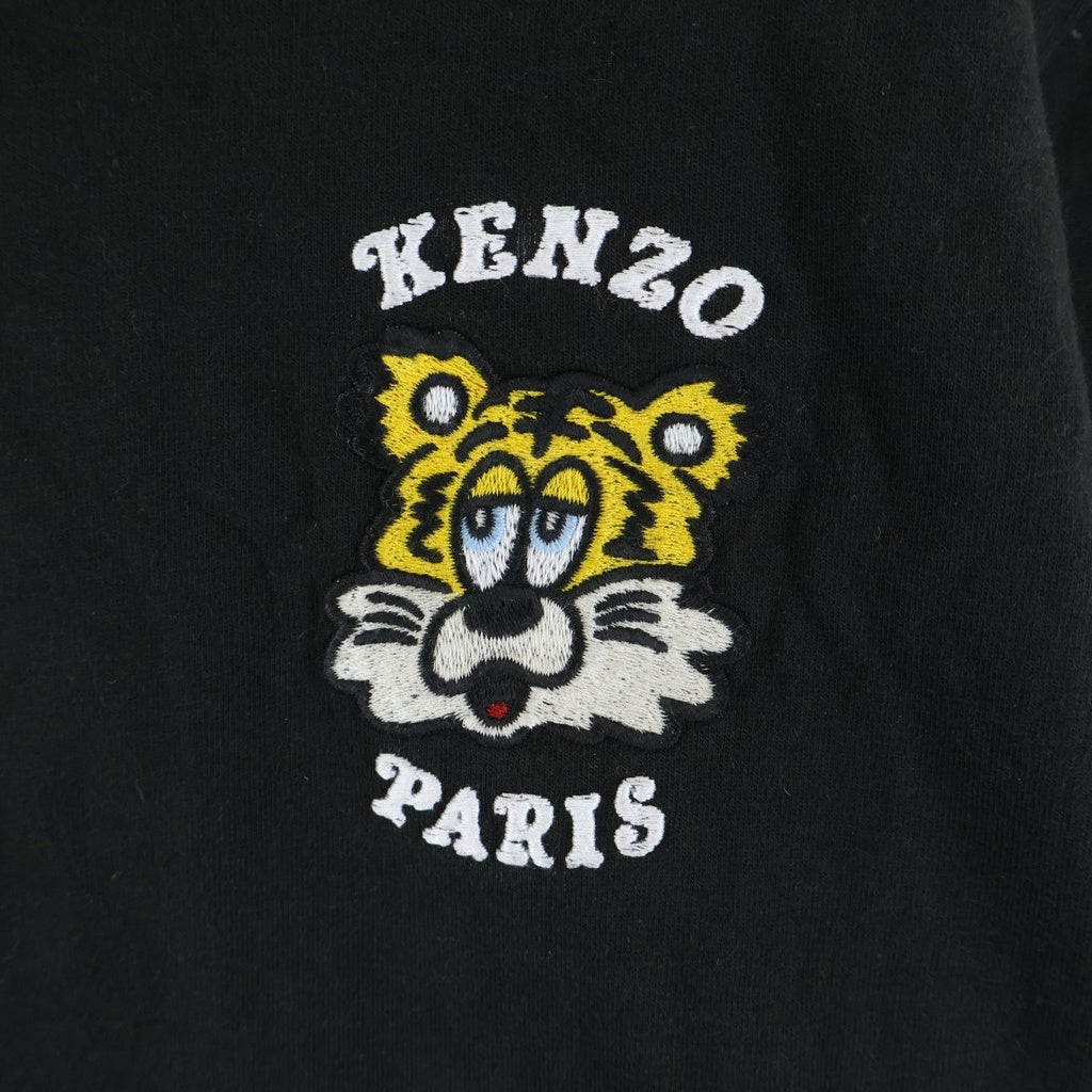 KENZO(ケンゾー) ベルディー マーケット エンブロイダリー 半袖Tシャツ カットソー FF58TS4824SG ブラック