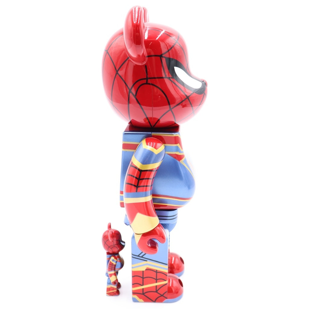 BE@RBRICK(ベアブリック) IRON SPIDER 100%&400% アイアン スパイダーマン メディコムトイ