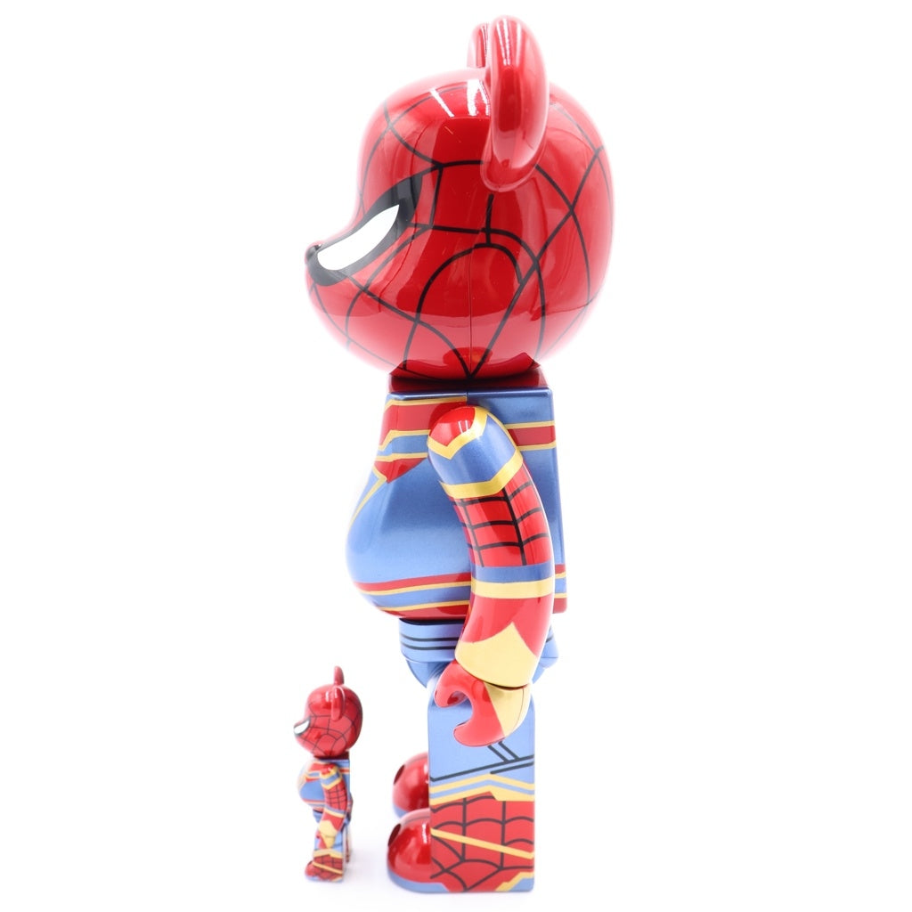 BE@RBRICK(ベアブリック) IRON SPIDER 100%&400% アイアン スパイダーマン メディコムトイ