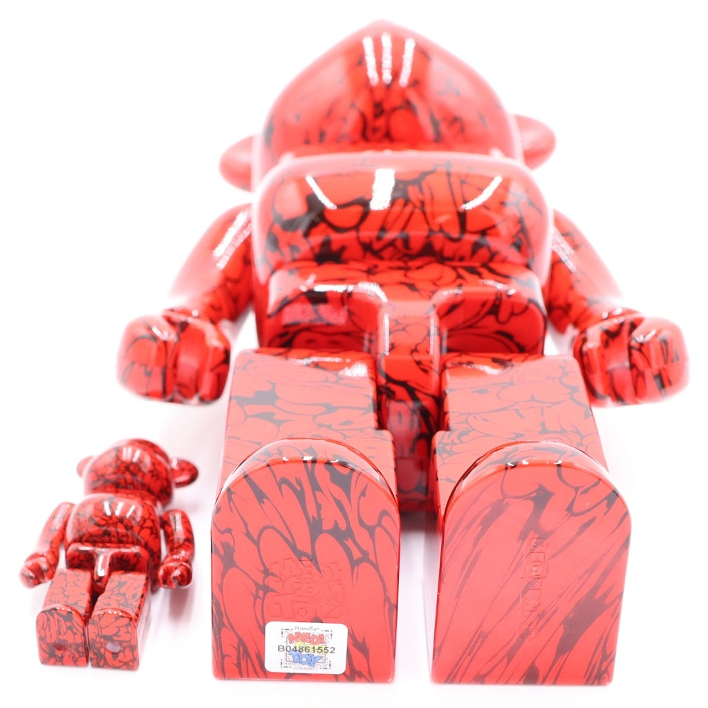 BE@RBRICK(ベアブリック) IRON SPIDER 100%&400% SHUN SUDO Mr.Scarlet