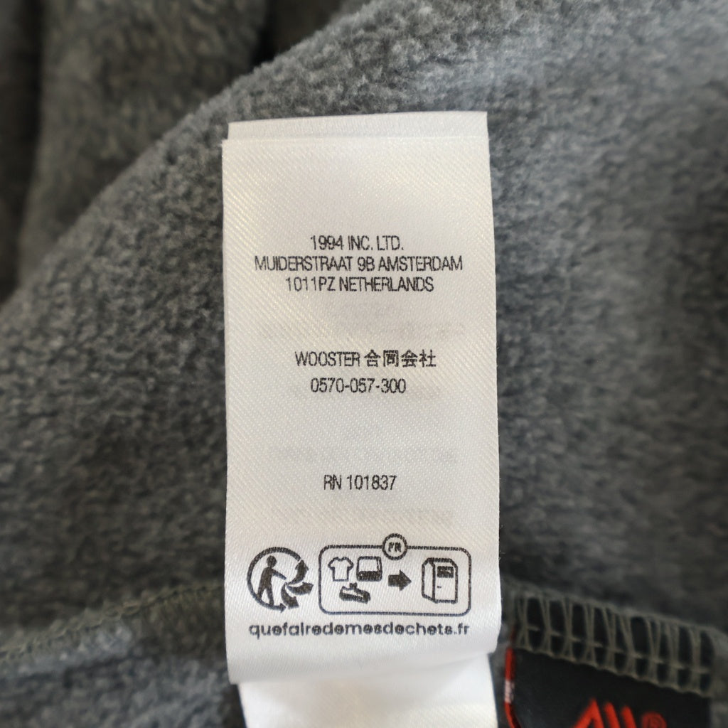 SUPREME(シュプリーム) 25AW Polartec Facemask Half Zip Hooded Sweatshirt ポーラテック フェイスマスク ハーフジップパーカー フーディー グレー