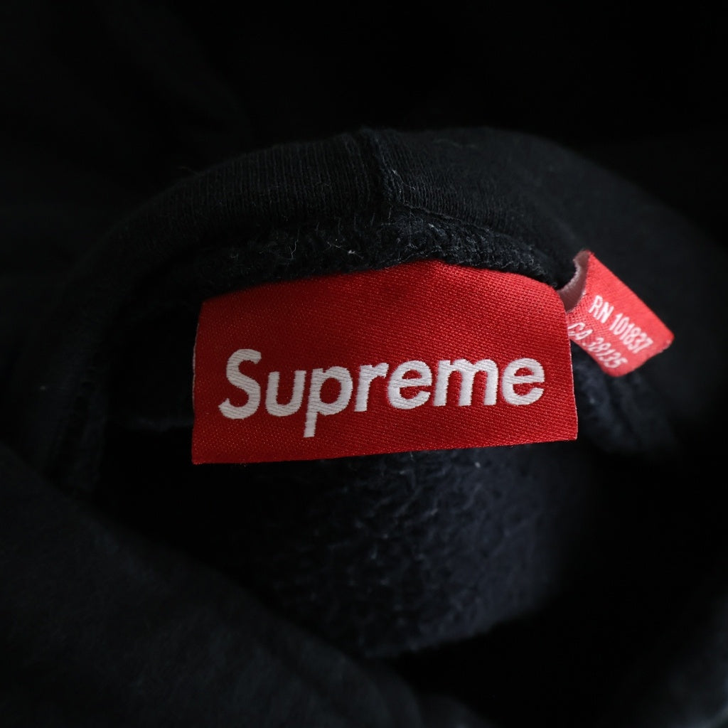 SUPREME(シュプリーム) 25SS Small Box Hooded Sweatshirt スモールボックスロゴ フーディー パーカー ブラック