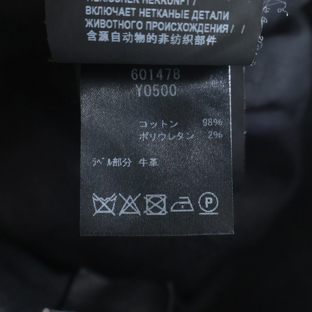 SAINT LAURENT PARIS(サンローランパリ) ユーズド加工 スキニーパンツ デニム ブラック D21 M/SK-MW W30 601478